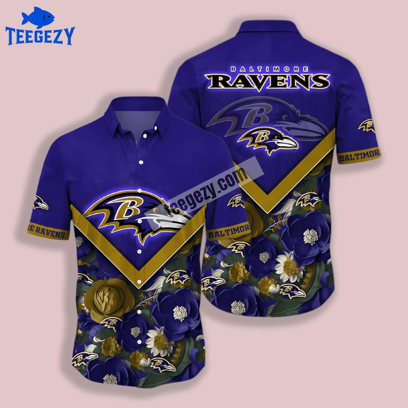 Tropical Lotus Purple Baltimore Ravens Best Aloha Shirt Tropical Lotus Purple Baltimore Ravens Best Aloha Shirt