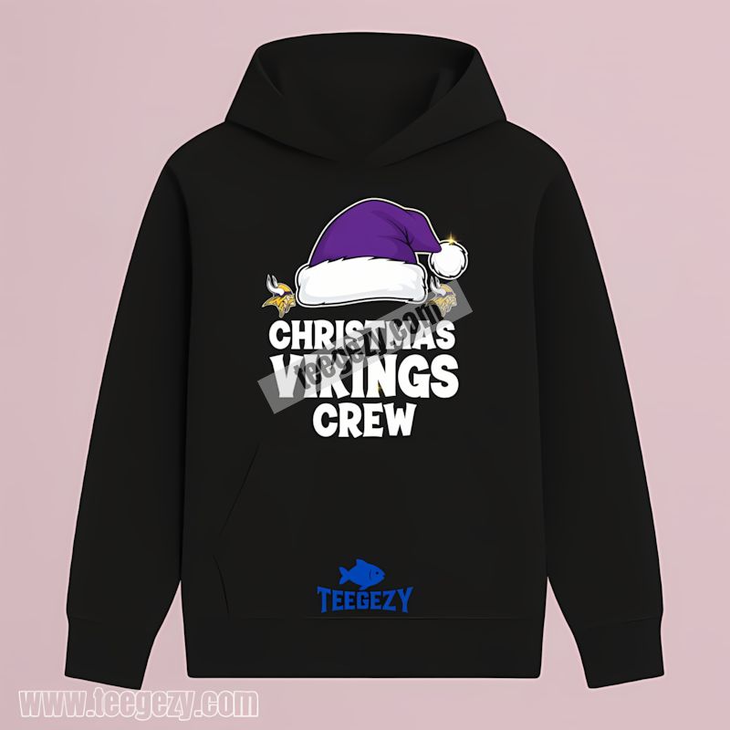 Vikings Crew Christmas Adults Minnesota Vikings Hoodie Vikings Crew Christmas Adults Minnesota Vikings Hoodie
