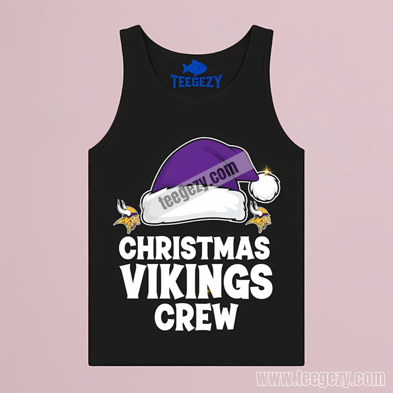 Vikings Crew Christmas Adults Minnesota Vikings Tanktop Vikings Crew Christmas Adults Minnesota Vikings Tanktop