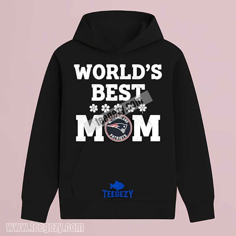 Worlds Best Mom Graphic New England Patriots Custom Hoodie Worlds Best Mom Graphic New England Patriots Custom Hoodie