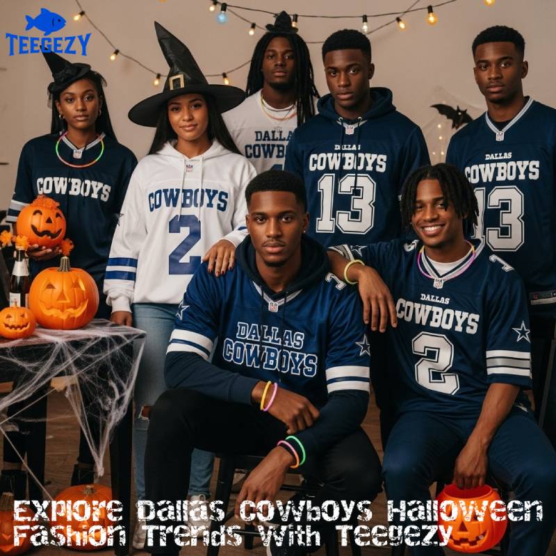 Explore Dallas Cowboys Halloween Fashion Trends with Teegezy
