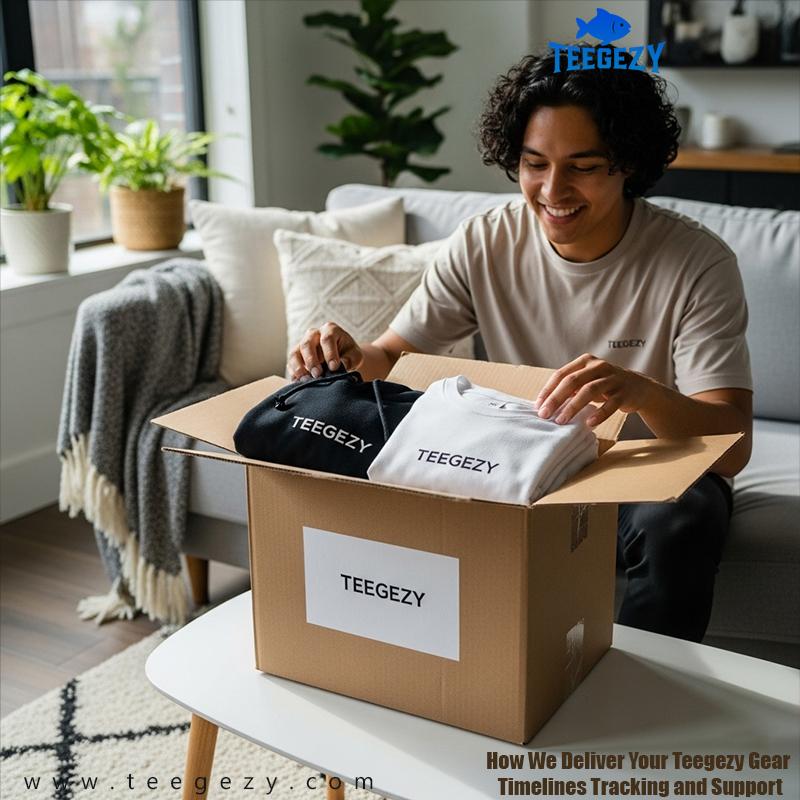 How We Deliver Your Teegezy Gear Timelines Tracking and Support