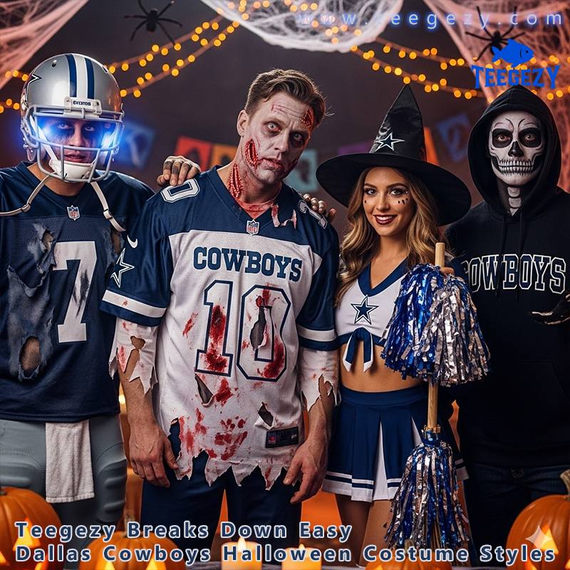 Teegezy Breaks Down Easy Dallas Cowboys Halloween Costume Styles