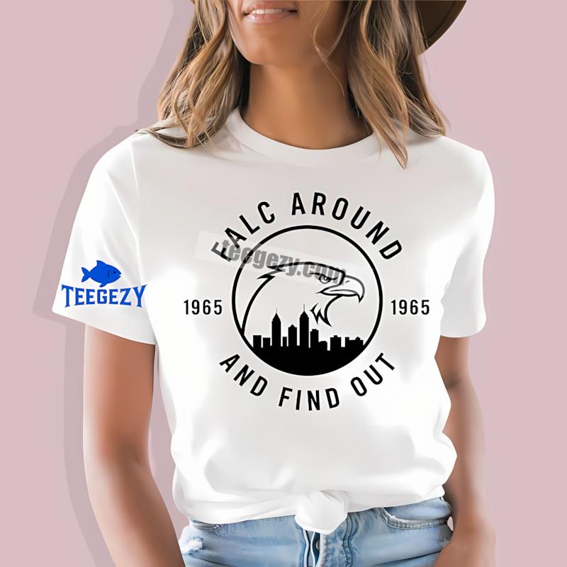 Atlanta Falcons Falc Around And Find Out Minimalist T-Shirt Atlanta Falcons Falc Around And Find Out Minimalist T-Shirt