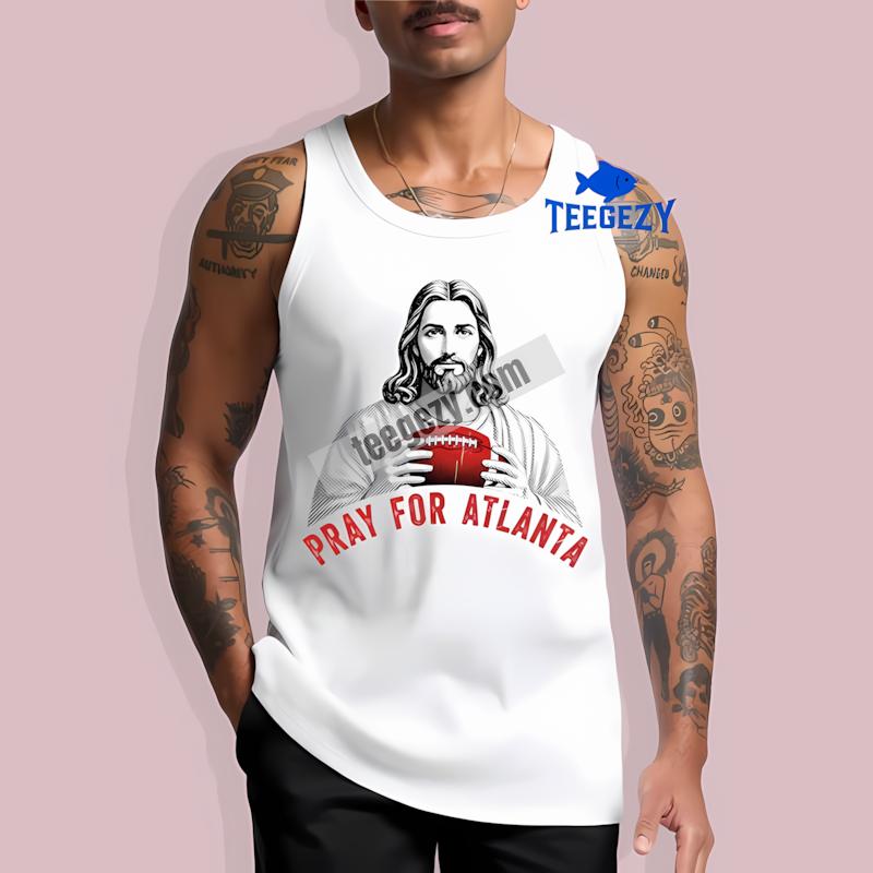 Atlanta Falcons Jesus Football Retro Tanktop Atlanta Falcons Jesus Football Retro Tanktop
