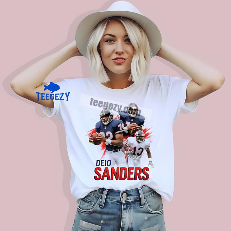 Atlanta Falcons Minimalist Deion Sanders Prime Time T-Shirt Atlanta Falcons Minimalist Deion Sanders Prime Time T-Shirt