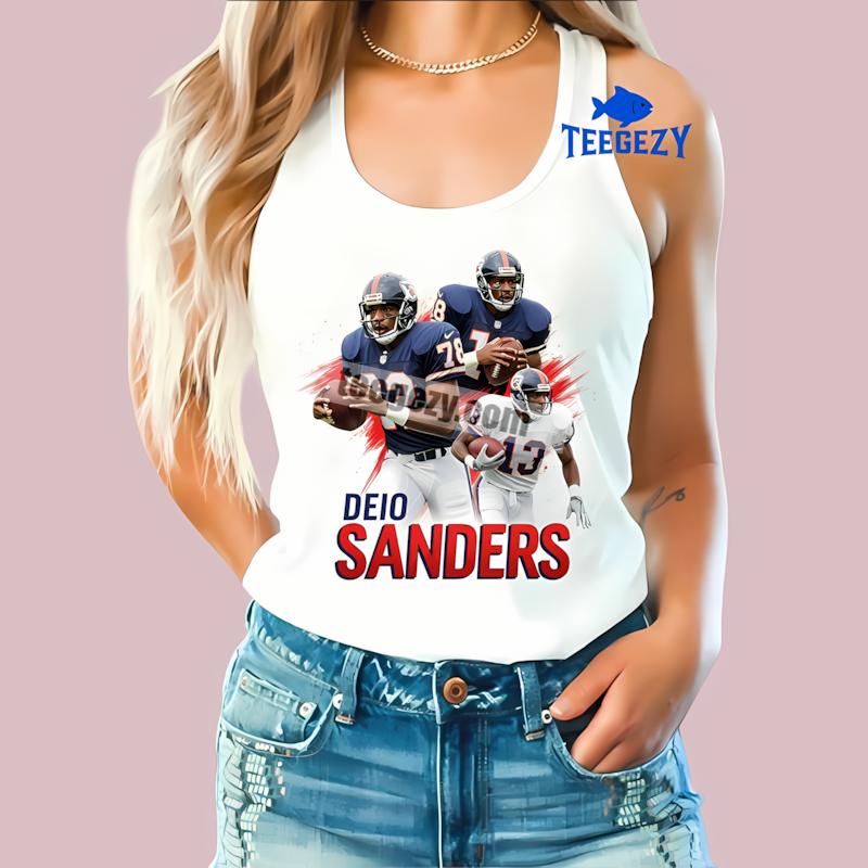 Atlanta Falcons Minimalist Deion Sanders Prime Time Tanktop Atlanta Falcons Minimalist Deion Sanders Prime Time Tanktop