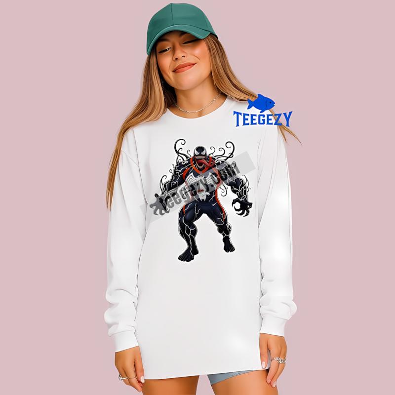 Denver Broncos Halloween Venom Graphic Long Sleeve Denver Broncos Halloween Venom Graphic Long Sleeve