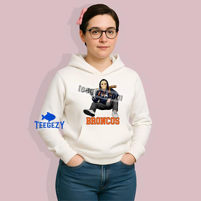 Denver Broncos Jason Voorhees Street Halloween Mens Hoodie Denver Broncos Jason Voorhees Street Halloween Mens Hoodie