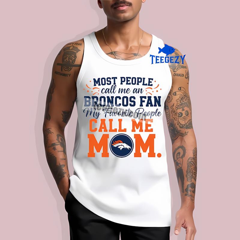 Denver Broncos Mom Favorite People Trendy Tanktop Denver Broncos Mom Favorite People Trendy Tanktop