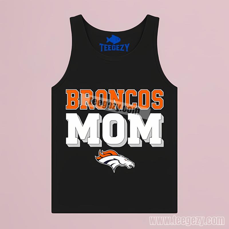 Denver Broncos Mom Mens Graphic Tanktop Denver Broncos Mom Mens Graphic Tanktop