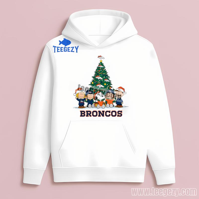 Denver Broncos Peanuts Christmas Mens Graphic Hoodie Denver Broncos Peanuts Christmas Mens Graphic Hoodie