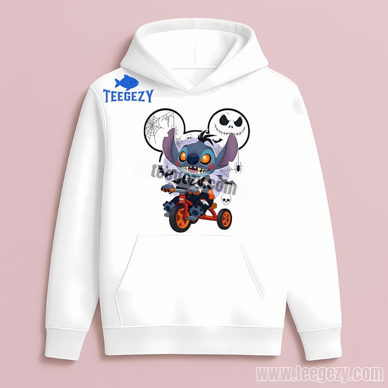 Denver Broncos Stitch Saw Halloween Retro Hoodie Denver Broncos Stitch Saw Halloween Retro Hoodie