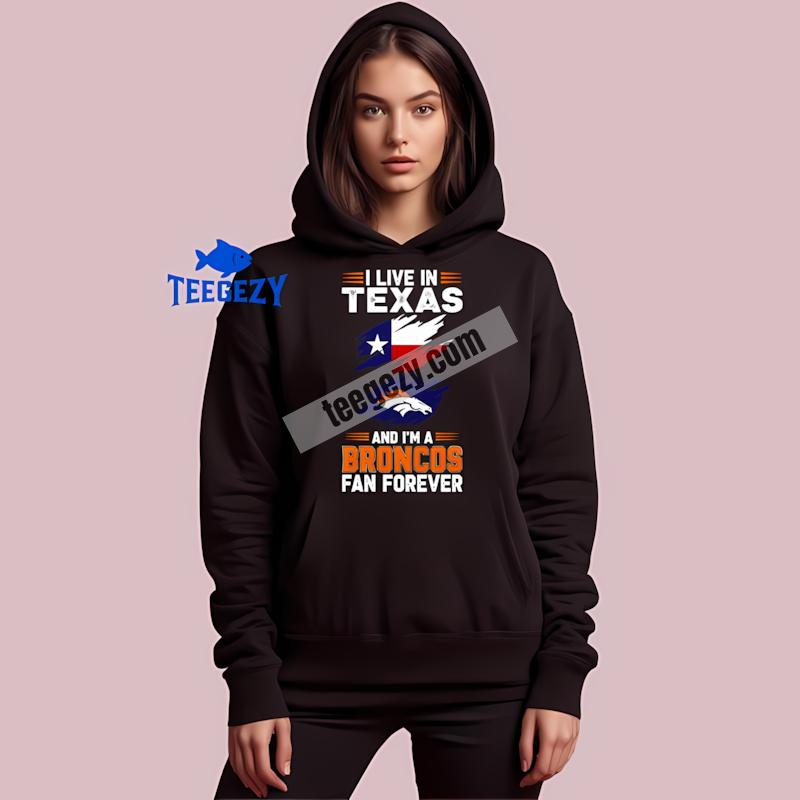 Denver Broncos Texas Fan Forever Cotton Hoodie Denver Broncos Texas Fan Forever Cotton Hoodie