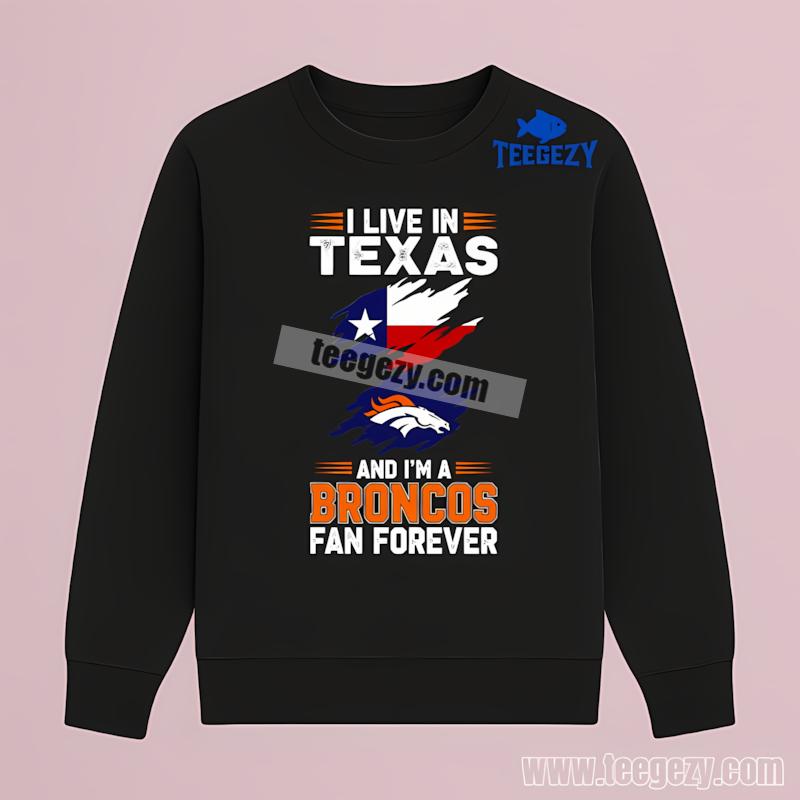 Denver Broncos Texas Fan Forever Cotton Long Sleeve Denver Broncos Texas Fan Forever Cotton Long Sleeve