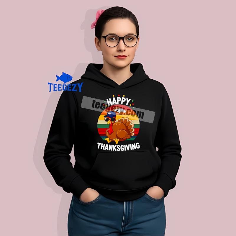 Denver Broncos Thanksgiving Turkey Dri Fit Hoodie Denver Broncos Thanksgiving Turkey Dri Fit Hoodie