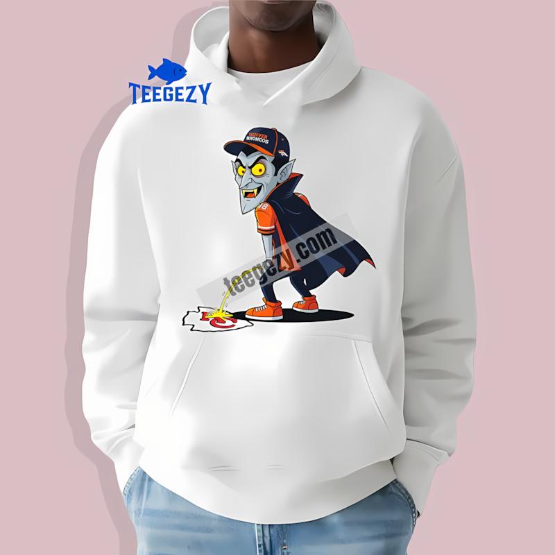 Denver Broncos Vs Chiefs Dracula Rivalry Funny Hoodie Denver Broncos Vs Chiefs Dracula Rivalry Funny Hoodie