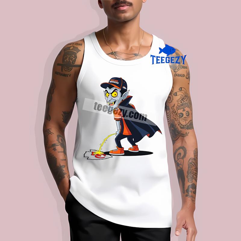 Denver Broncos Vs Chiefs Dracula Rivalry Funny Tanktop Denver Broncos Vs Chiefs Dracula Rivalry Funny Tanktop