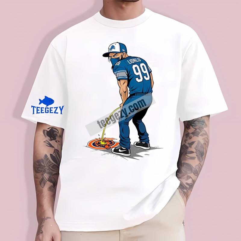 Detroit Lions Hannibal Lecter Chicago Bears Rivalry T-Shirt Detroit Lions Hannibal Lecter Chicago Bears Rivalry T-Shirt