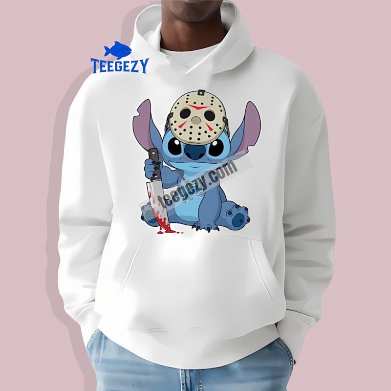 Detroit Lions Stitch Jason Halloween Funny Hoodie Detroit Lions Stitch Jason Halloween Funny Hoodie