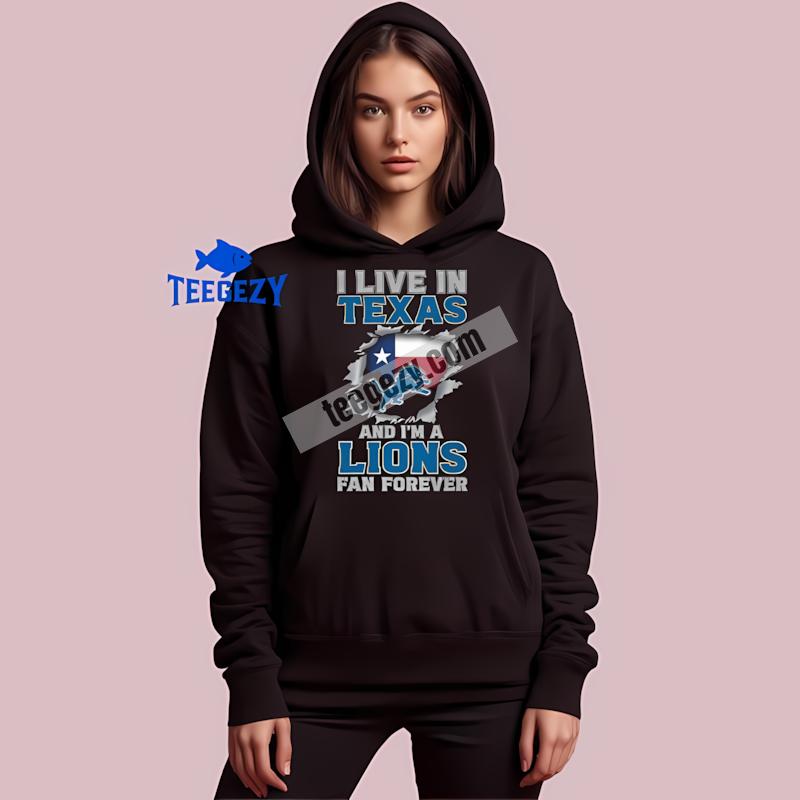 Detroit Lions Texas Fan Forever Classic Hoodie Detroit Lions Texas Fan Forever Classic Hoodie