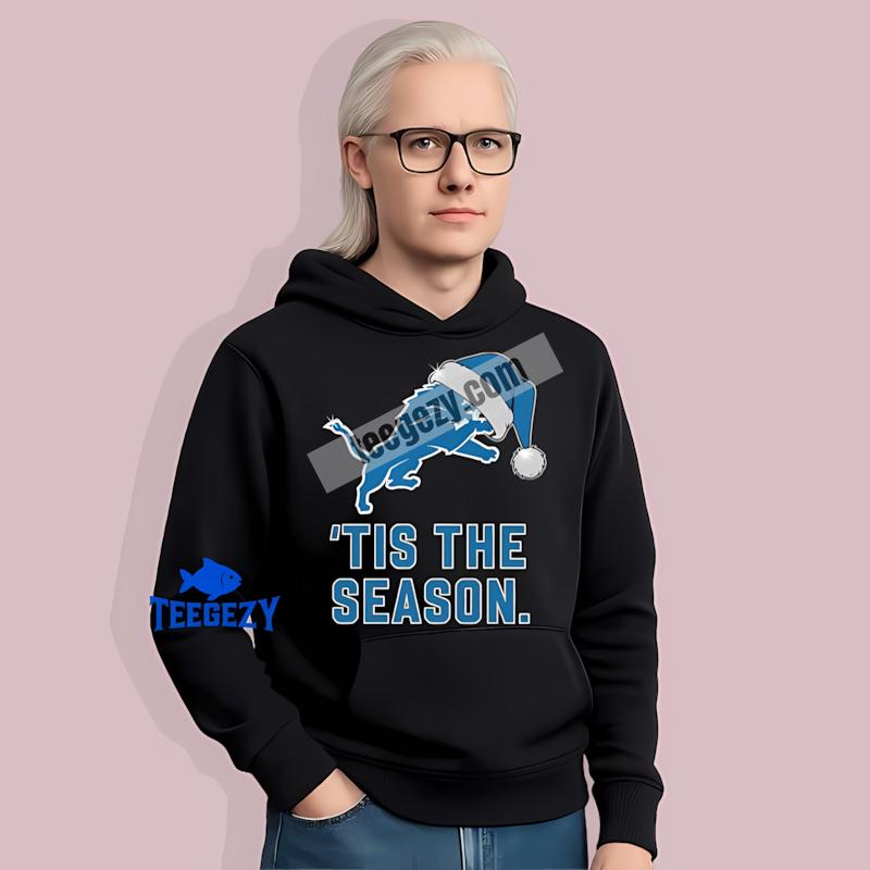 Detroit Lions Tis The Season Christmas Regular Hoodie Detroit Lions Tis The Season Christmas Regular Hoodie