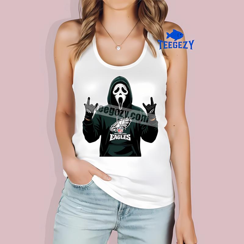 Ghostface Philadelphia Eagles Spooky Best Tanktop For Men Ghostface Philadelphia Eagles Spooky Best Tanktop For Men
