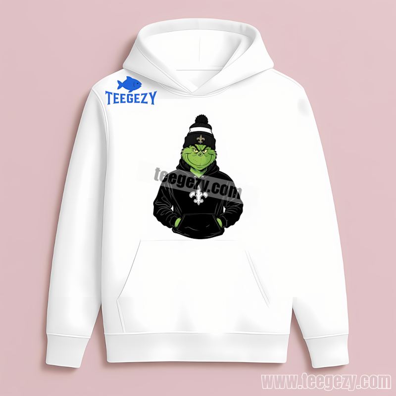 Grinch New Orleans Saints Hoodie For Fans Grinch New Orleans Saints Hoodie For Fans