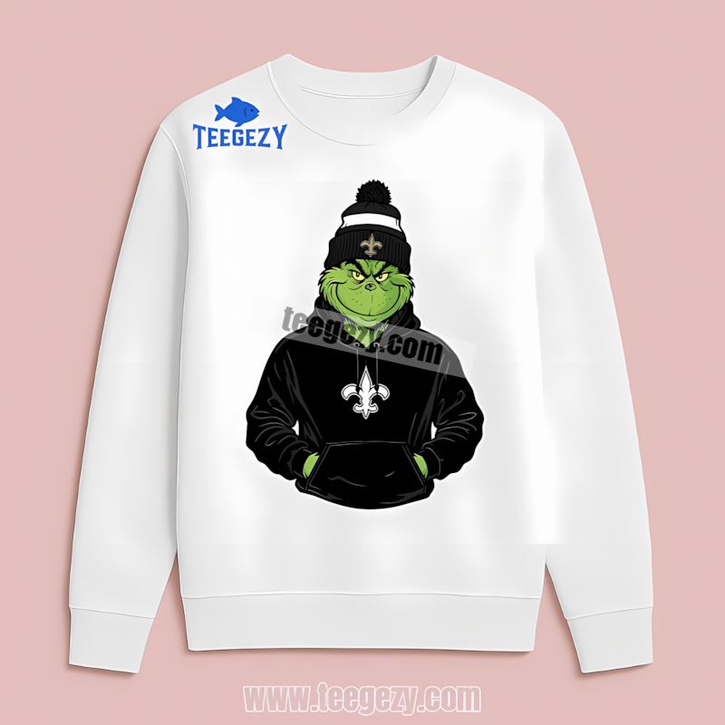 Grinch New Orleans Saints Hoodie For Fans Grinch New Orleans Saints Hoodie For Fans