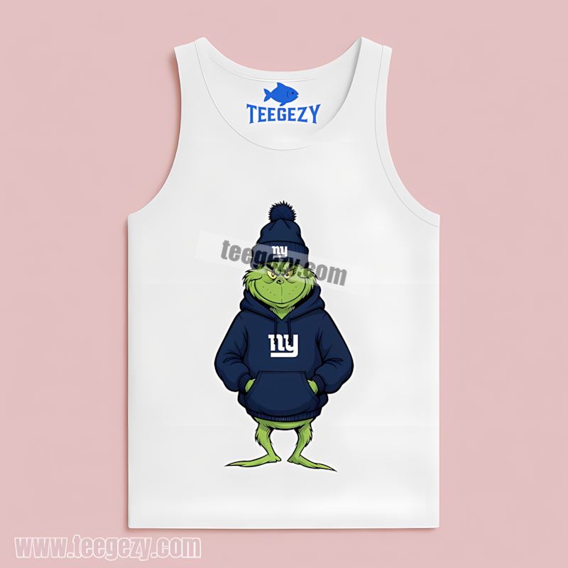 Grinch New York Giants Vintage Hoodie Grinch New York Giants Vintage Hoodie