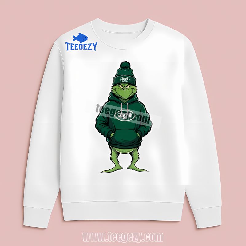 Grinch New York Jets Hoodie For Adults Grinch New York Jets Hoodie For Adults