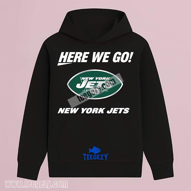 Here We Go New York Jets Logo Cool Fan Hoodie Here We Go New York Jets Logo Cool Fan Hoodie