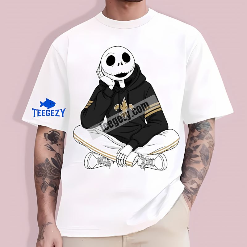 Jack Skellington New Orleans Saints Classic Hoodie Jack Skellington New Orleans Saints Classic Hoodie