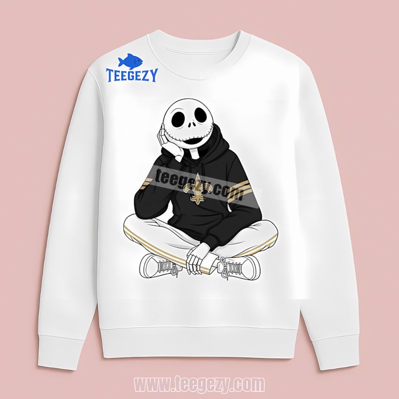 Jack Skellington New Orleans Saints Classic Hoodie Jack Skellington New Orleans Saints Classic Hoodie