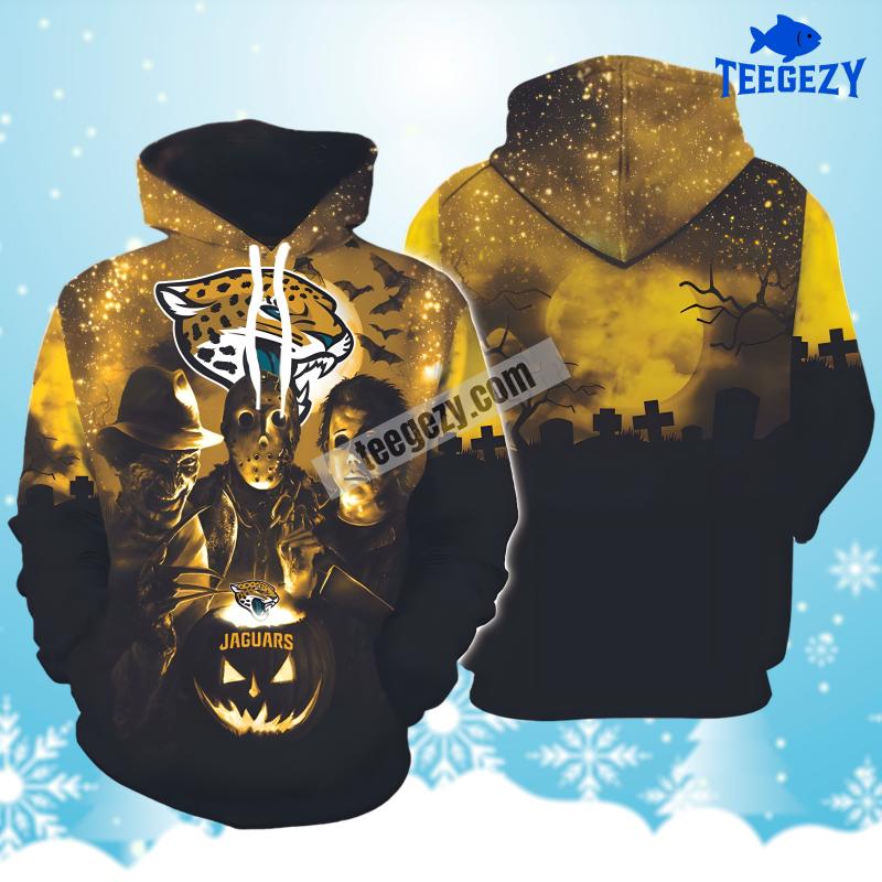 Personalized Jacksonville Jaguars Mickey Mouse Donald Duck Goofy Printed 3D Hoodie Blue Personalized Jacksonville Jaguars Mickey Mouse Donald Duck Goofy Printed 3D Hoodie Blue