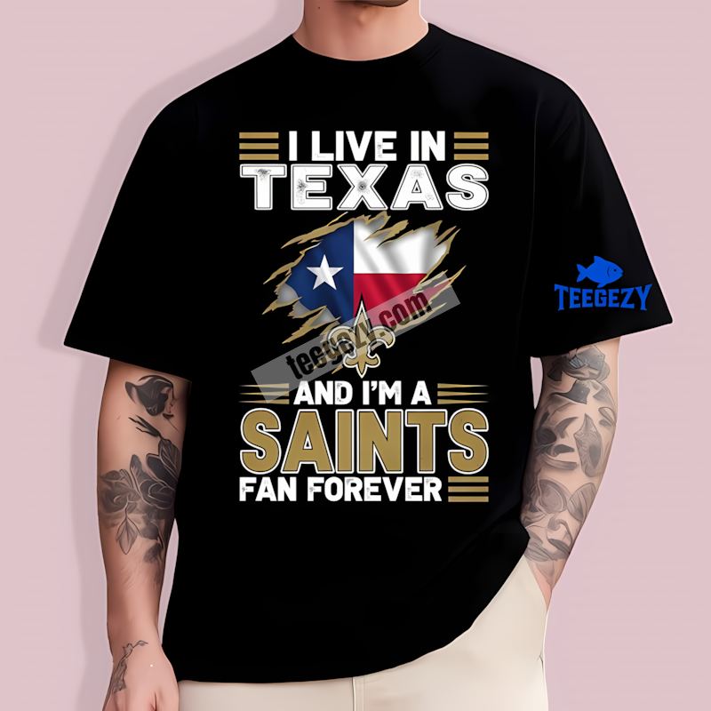 New Orleans Saints Fan Forever TT-Shirt New Orleans Saints Fan Forever TT-Shirt