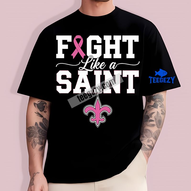New Orleans Saints Fight Like A Cowboy Breast Cancer Awarene New Orleans Saints Fight Like A Cowboy Breast Cancer Awarene