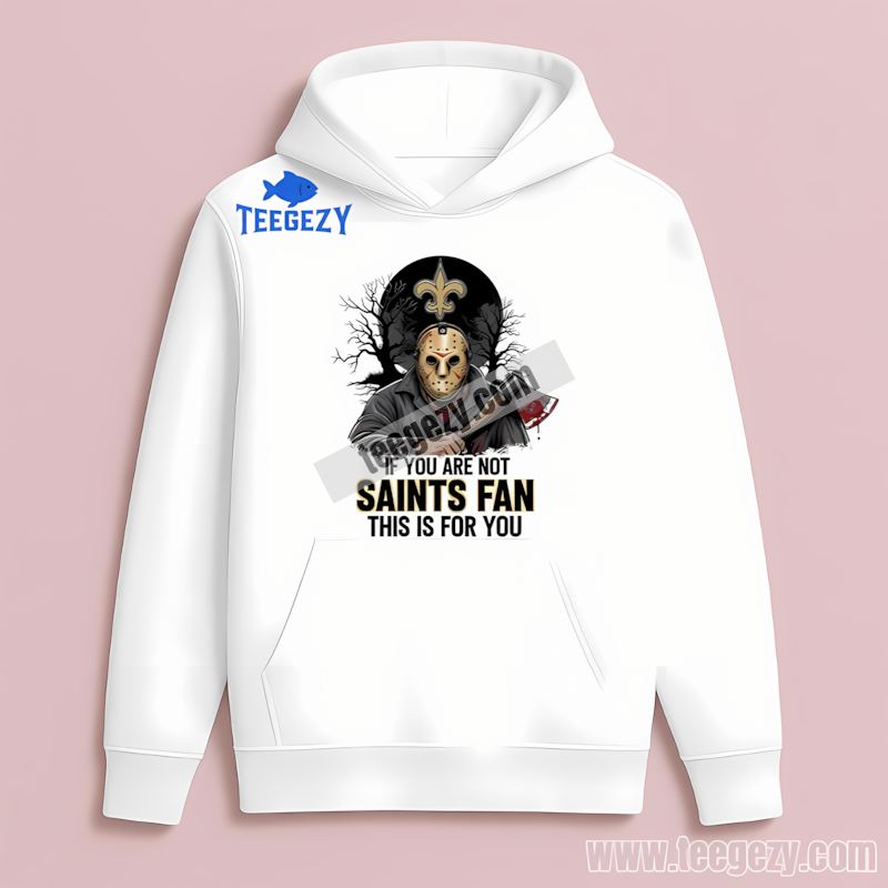 New Orleans Saints Jason Voorhees Halloween Hoodie New Orleans Saints Jason Voorhees Halloween Hoodie
