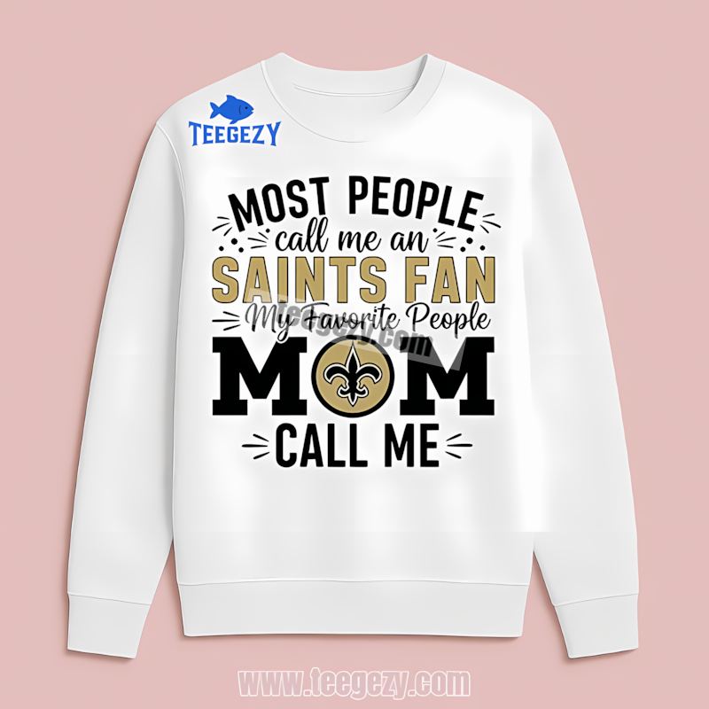New Orleans Saints Mom Favorite People Comfort Colors Long Sleeve New Orleans Saints Mom Favorite People Comfort Colors Long Sleeve