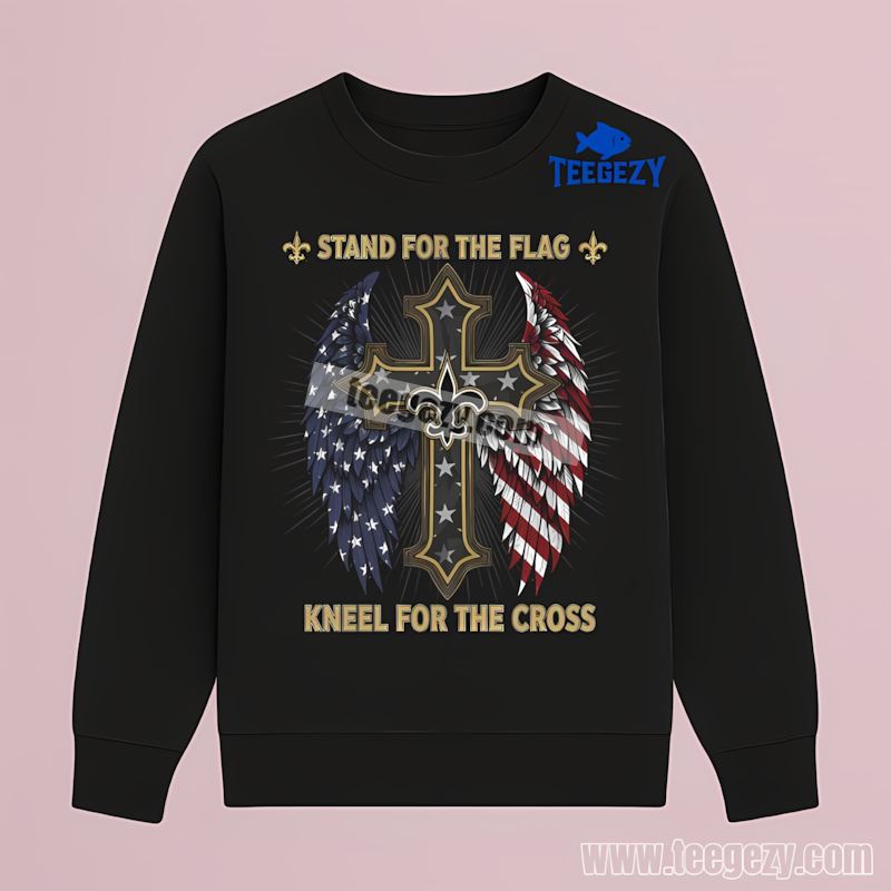 New Orleans Saints Stand For The Flag Color Long Sleeve New Orleans Saints Stand For The Flag Color Long Sleeve