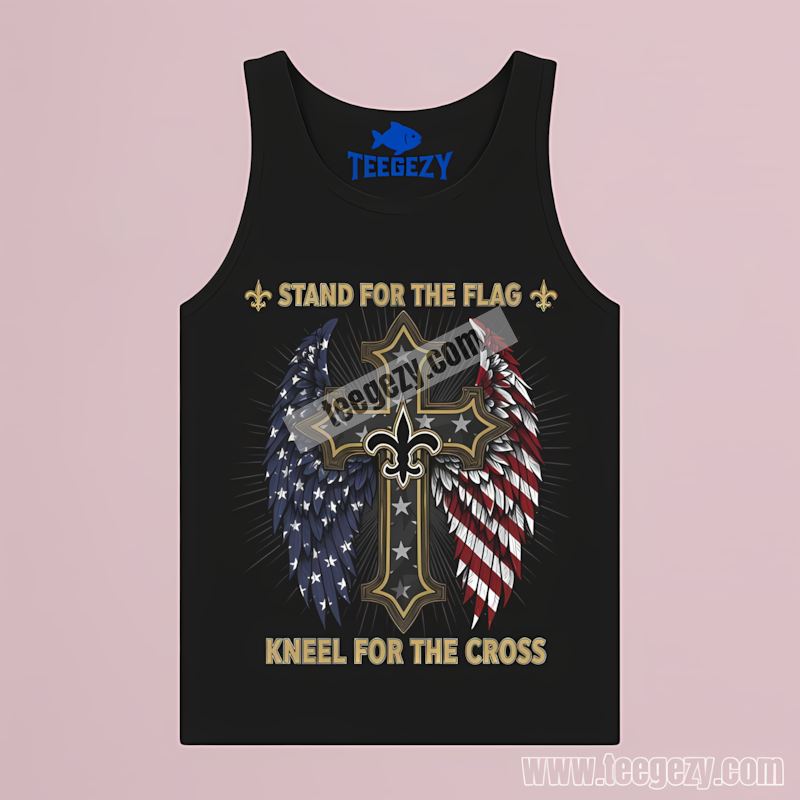 New Orleans Saints Stand For The Flag Color Tanktop New Orleans Saints Stand For The Flag Color Tanktop