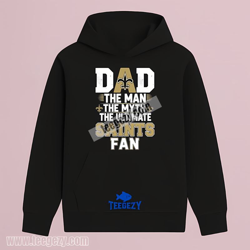 New Orleans Saints Ultimate Fan Soft Dad THoodie New Orleans Saints Ultimate Fan Soft Dad THoodie
