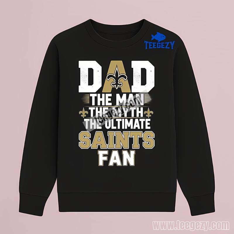 New Orleans Saints Ultimate Fan Soft Dad TLong Sleeve New Orleans Saints Ultimate Fan Soft Dad TLong Sleeve