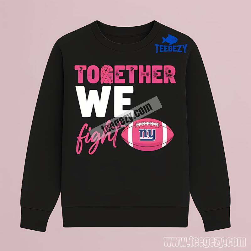 New York Giants Breast Cancer Awareness Color Long Sleeve New York Giants Breast Cancer Awareness Color Long Sleeve