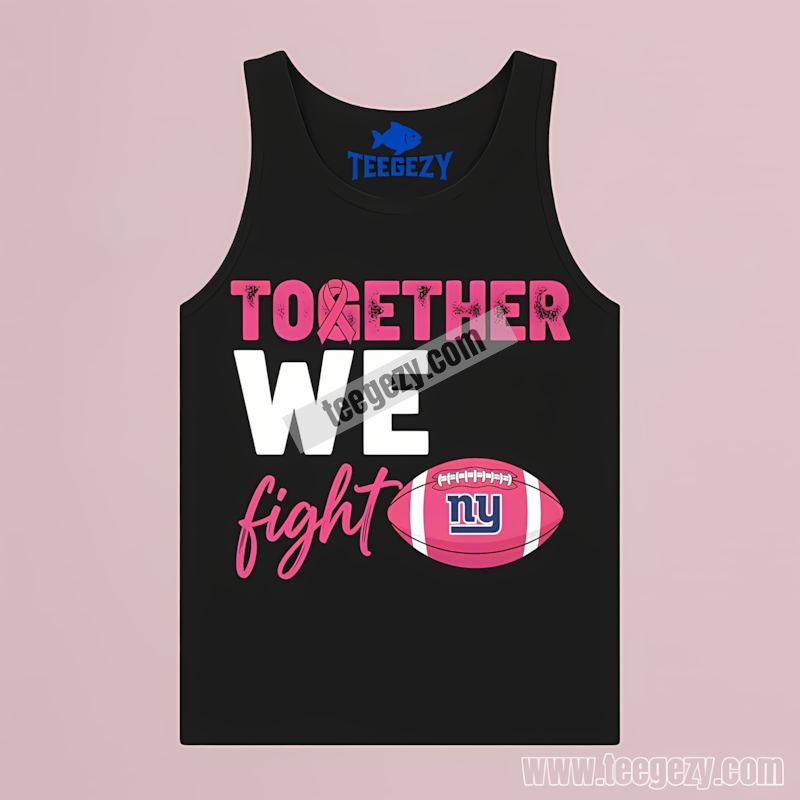 New York Giants Breast Cancer Awareness Color Tanktop New York Giants Breast Cancer Awareness Color Tanktop