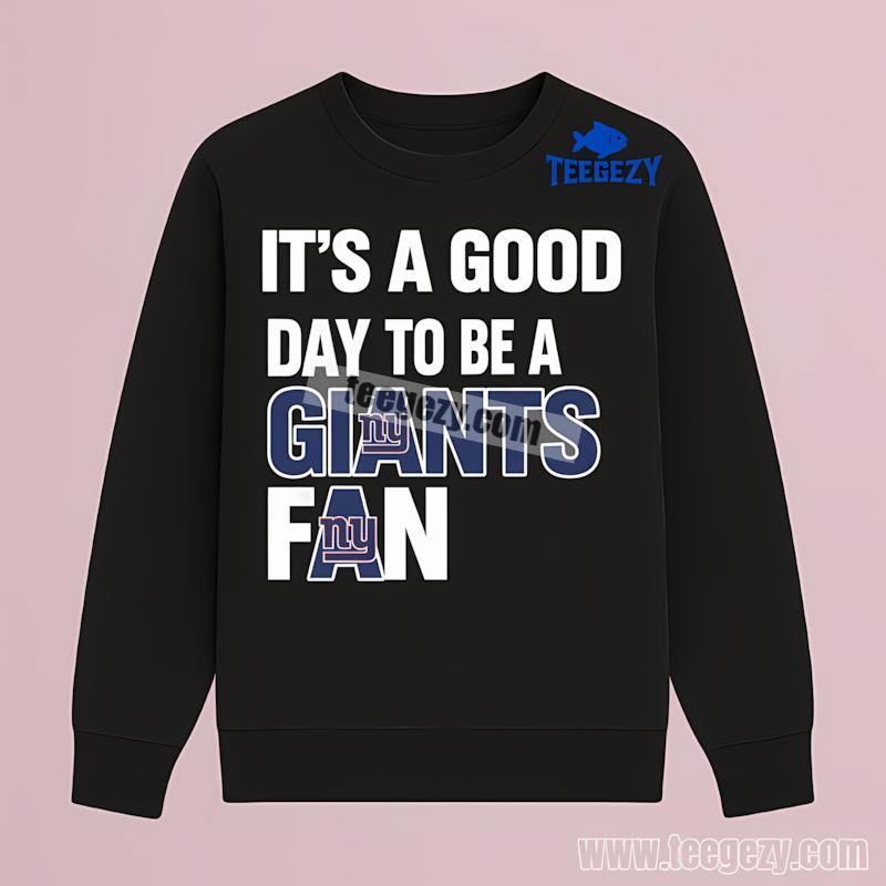 New York Giants Fan Custom Long Sleeve Good Day To Cheer New York Giants Fan Custom Long Sleeve Good Day To Cheer