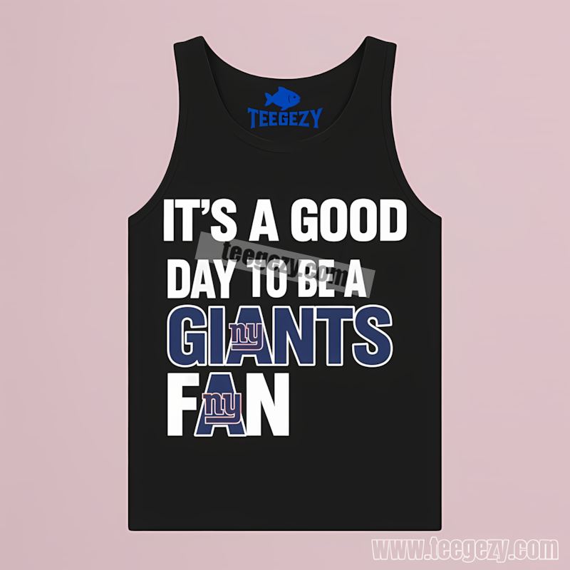 New York Giants Fan Custom Tanktop Good Day To Cheer New York Giants Fan Custom Tanktop Good Day To Cheer