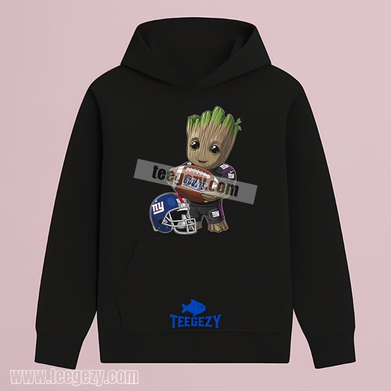 New York Giants Groot Football Fan Hoodie New York Giants Groot Football Fan Hoodie