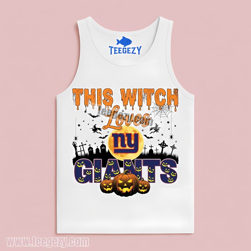 New York Giants Halloween TTanktop For Witch Fans New York Giants Halloween TTanktop For Witch Fans