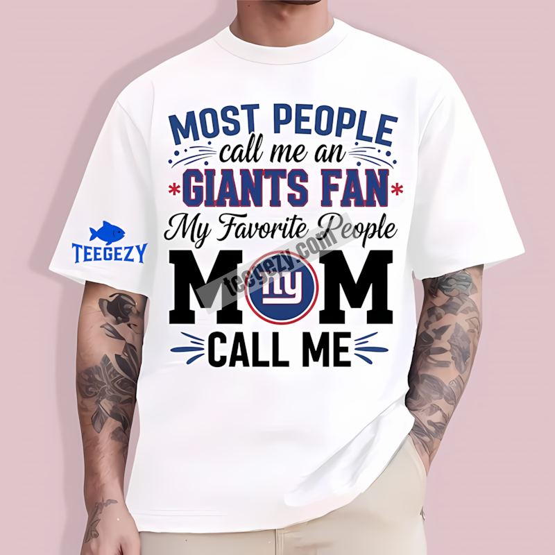 New York Giants Personalized Mom Fan T-Shirt New York Giants Personalized Mom Fan T-Shirt